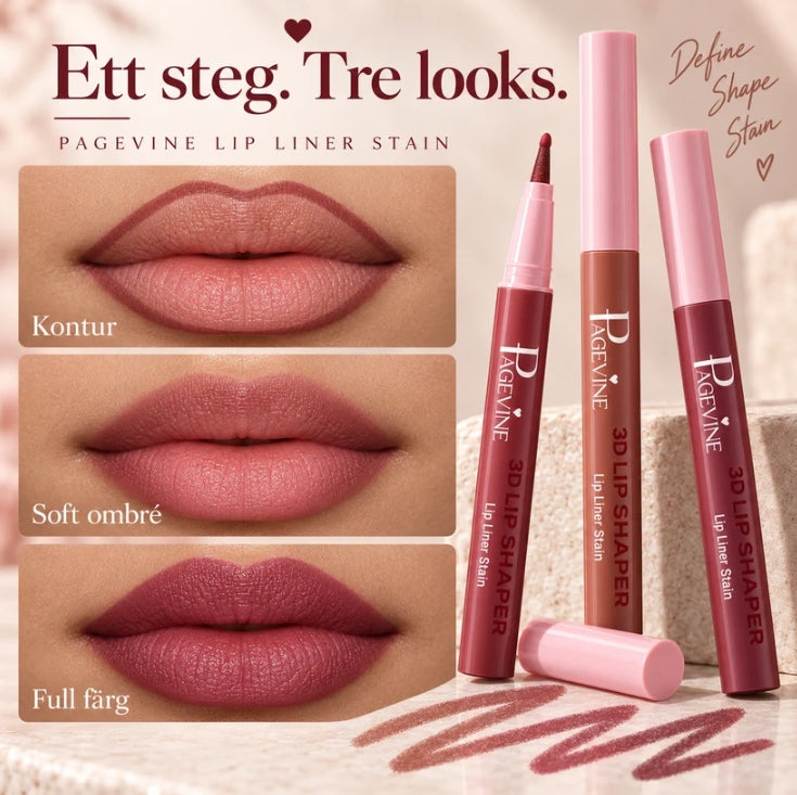 Mirevia Lip Liner Stain – Läppenna & läppfärg i ett