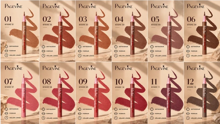 Mirevia Lip Liner Stain – Läppenna & läppfärg i ett